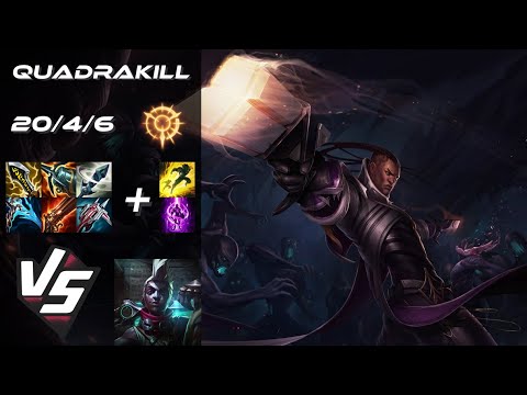 MID Lucian vs Ekko [QUADRAKILL] - EU Challenger Patch 14.13