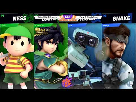CSS 26 Doubles - W - SkimMilk & Cheerio (Ness/Pit) vs. PercKong & SteelyDang (ROB/Snake) - SSBU
