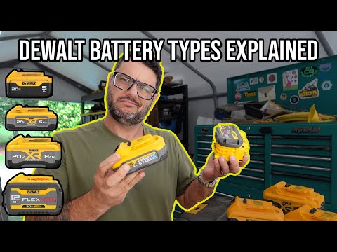 DeWalt Battery Types Overview