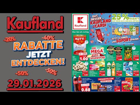 KAUFLAND Werbung Prospekt | Gültig von 29.01.2026