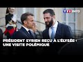 Président Syrien Reçu à L Élysée Une Visite Polémique TF1 INFO