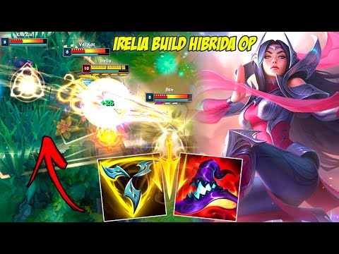 IRELIA BUILD AD E AP FICA MUITO QUEBRADO - LEAGUE OF LEGENDS