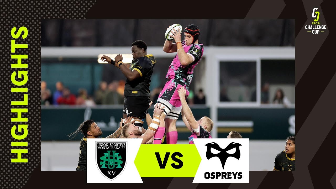 Instant Highlights - US Montauban v Ospreys | EPCR Challenge Cup 2025/26