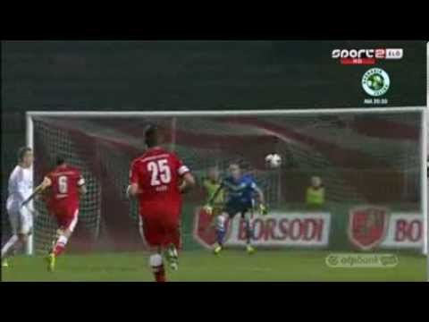 Dalibor Volas gólja a DVTK - DVSC-TEVA mérkőzésen