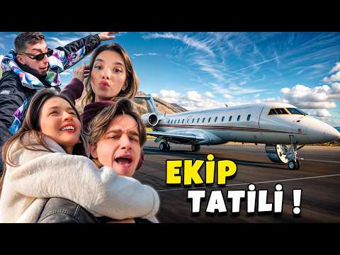 OUR FIRST VACATION ABROAD VLOG!? (Girls Are Ashamed of Us) Ahmet Can Dündar | Sıla | Feride | Mert