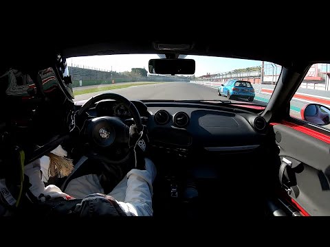 GMS - Alfa Romeo 4C - Time Attack Italia - 27.10.2019 Imola - 4C vs. Honda Civic vs. Integra