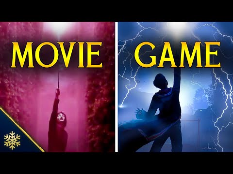 Every SPELL in Hogwarts Legacy Compared to the Movies