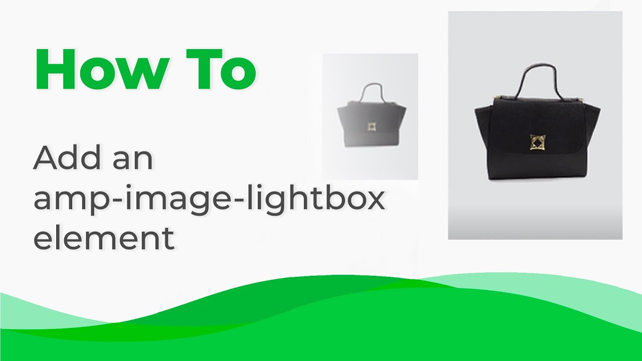 How to Add an Amp-image-lightbox Element