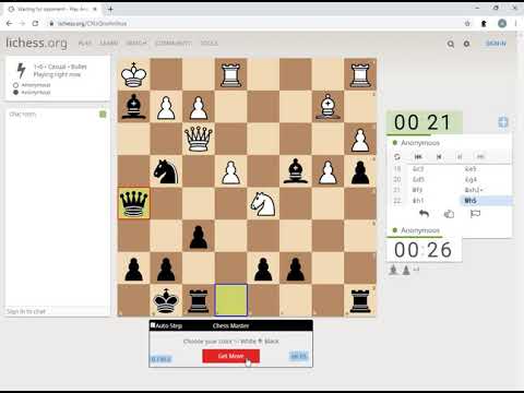 Chess Master - Cheating on lichess.org #2