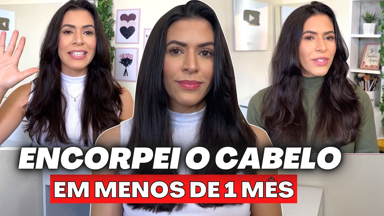 5 DICAS QUE USEI PARA ENCORPAR O CABELO EM CASA EM POUCO TEMPO - Produtos e Processos | Larisse Gama