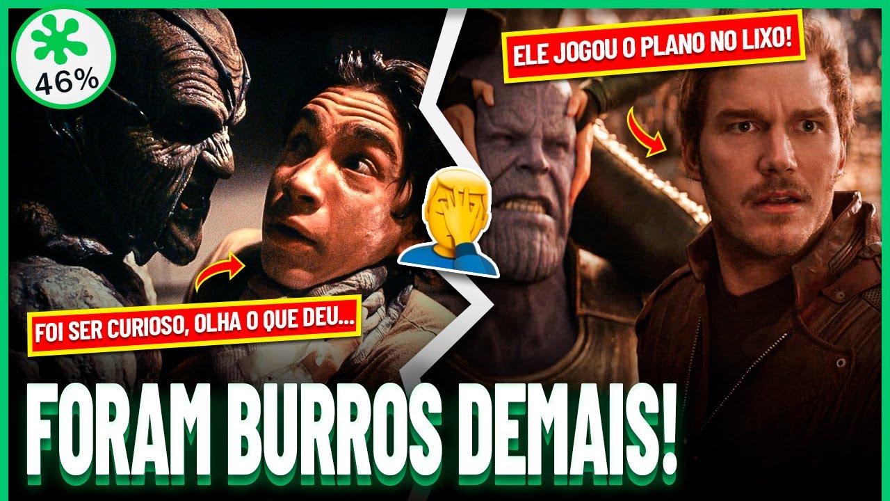 5 Protagonistas que Foram BURROS DEMAIS