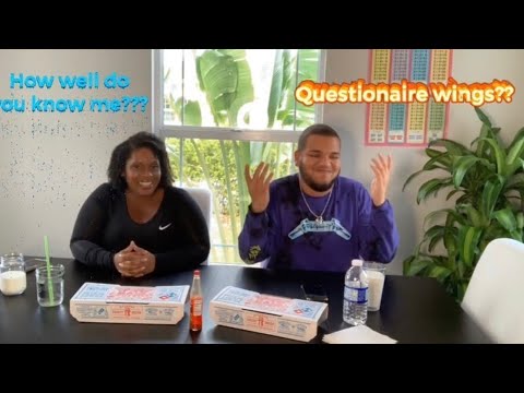 HOT WING CHALLENGE!! Rico Rolando/Shantel Danielle
