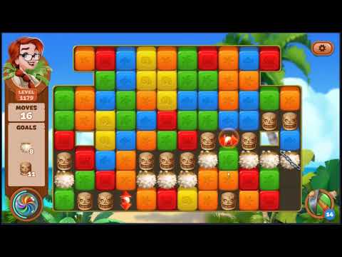 Lost Island Blast Adventure Level 1179 - NO BOOSTERS 🏝️ | SKILLGAMING ✔️