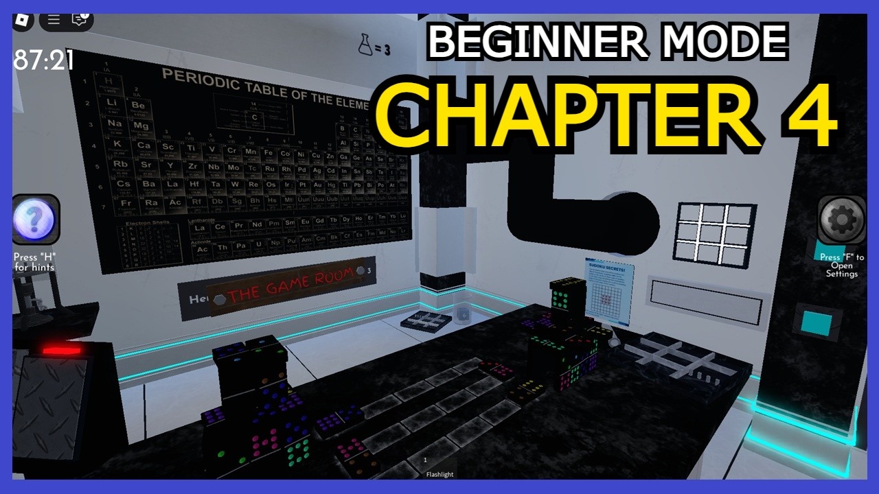 Terminal [Escape Room] CHAPTER 4 BEGINNER MODE Walkthrough (English)