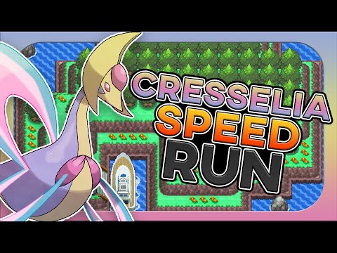 How Fast Can You Beat Pokemon Platinum With Only a Cresselia?! (no items, speedrun)
