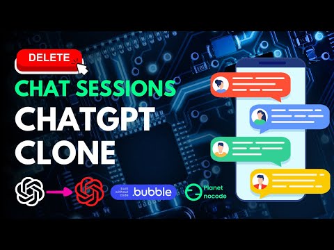 Bubble ChatGPT Clone: How to delete chat sessions thumbnail