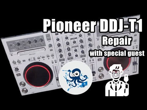 DJ Controller Pioneer DDJ-T1 repair with special guest - #restorewards