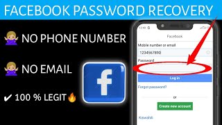 🔥[ NEW ] How to Recover Facebook Password without Phone Number or Email 2023 (#3)