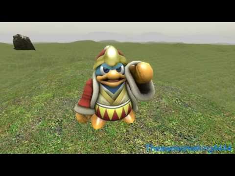 [SFM] King Dedede Vs Godzilla