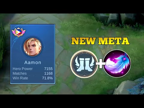 BUFFED AAMON TRUE DAMAGE BUILD & EMBLEM SET [ 100% brutal ]