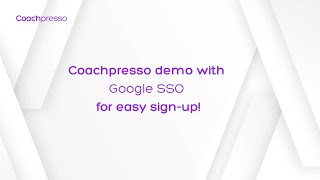 Coachpresso YouTube Video