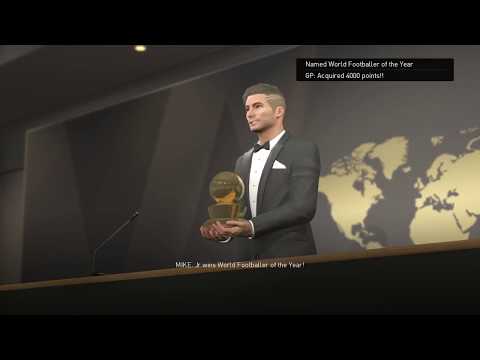 PRO EVOLUTION SOCCER 2018 Become a legend World Player of the year