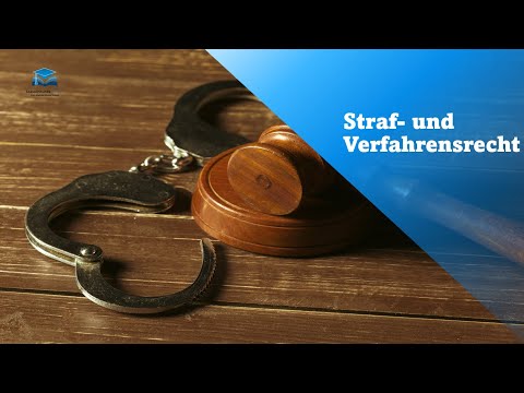 Die Strafprozessordnung in 5 Minuten erklärt