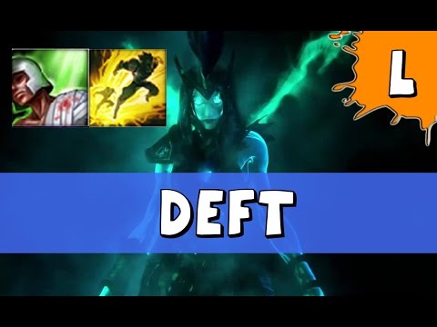 EDG Deft as Kalista vs Lucian ADC - HIGHLIGHTS - League of Legends