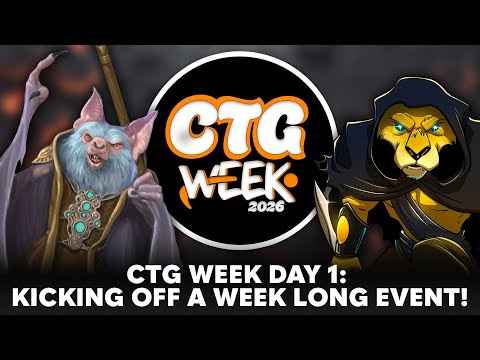 CTG Week Day 1: Kicking off a week long event!