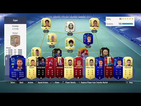 False 9 formation review/custom tactics (Fifa19)