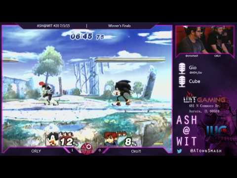 Oro?! (Roy) vs. ORLY (Sonic) - PM Winner's Finals ASH@WIT 7/3/15