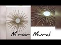 DIY Miroir Mural مرآة بأقل التكاليف