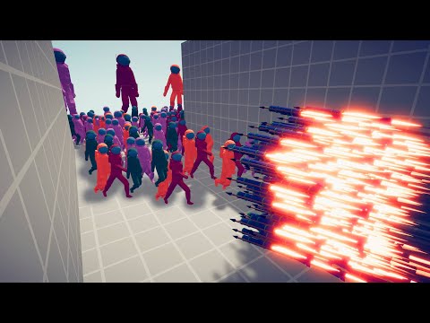 100x AMONG US VS EVERY GOD | Totally Accurate Battle Simulator TABS