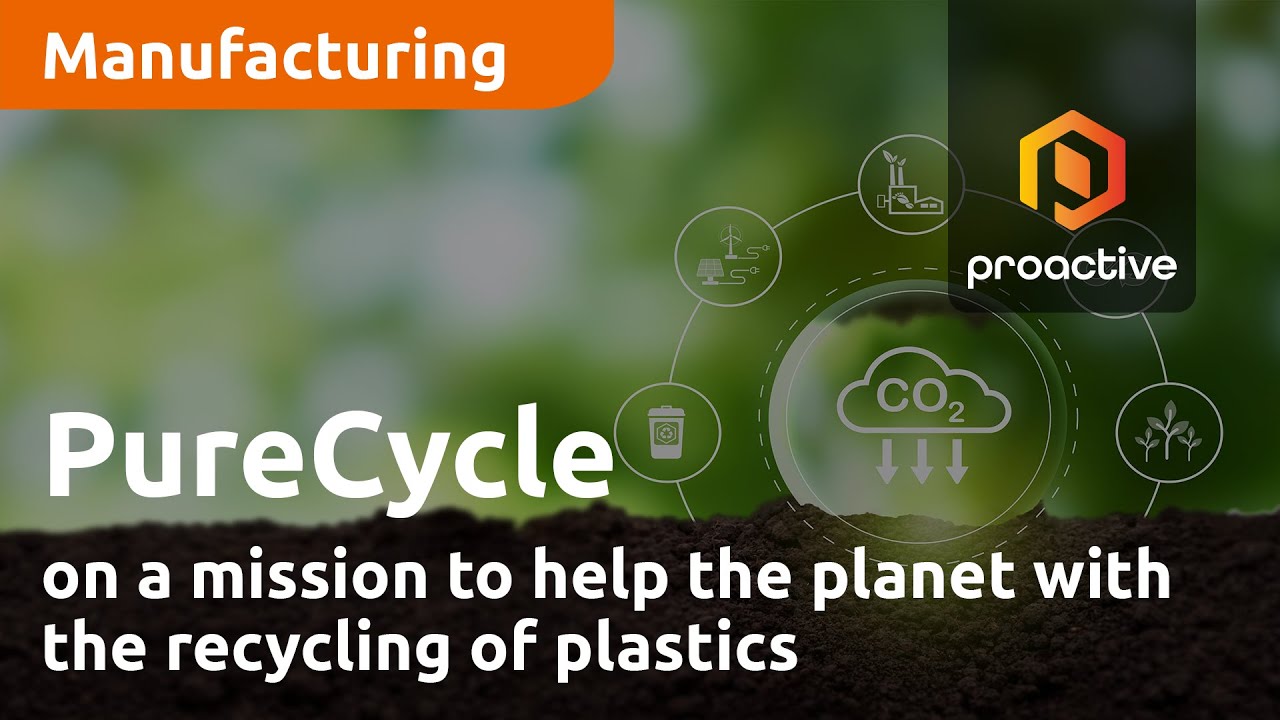 PureCycle on a mission to help the planet with the recycling of plastics