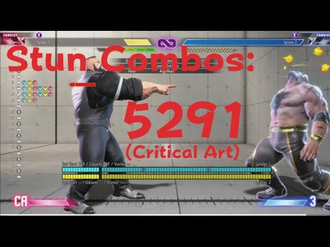 SF6: Zangief Stun Combos / Season 2 / Style & Damage!!!