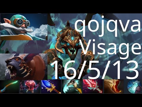 qojqva Visage vs Leshrac, Ursa, Enigma - silent as the grave - dota2