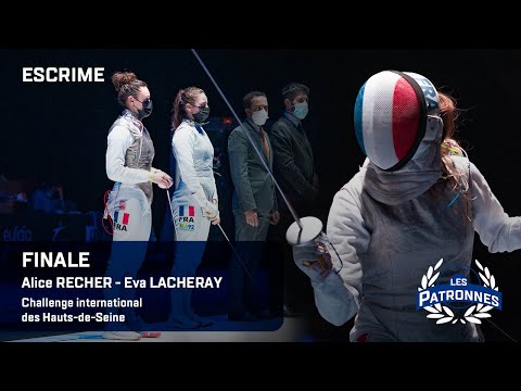 [ESCRIME] Finale 🤺 Alice Recher - Eva Lacheray (Blr92escrime)