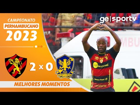 Gols e lances de Sport x Retrô