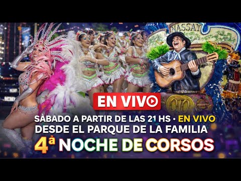 🔴 Corsos Color Orán 2026 🎭✨ – Cuarta Noche EN VIVO | Imagen generada por la comisión de corsos 2026