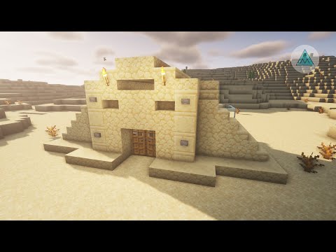 Minecraft Architects - How To Build Small Houses for Different Minecraft Biomes: Desert: Minecraft Architects #shorts