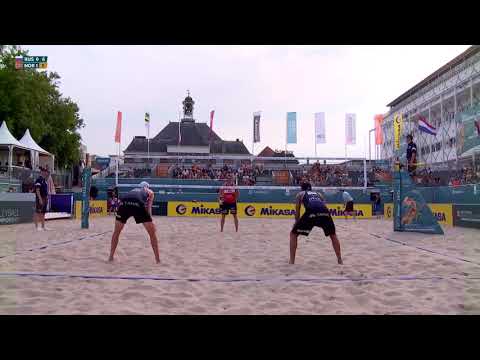 Mol.A/Sørum (NOR) vs. Krasilnikov/Liamin (RUS) Pool Play European Championships 2018