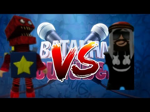 BOXY BOO VS MUSSOUMANO!!!!BATALHA DE RIMA!!(ROBLOX) Brookhaven