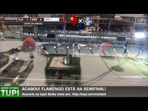 Flamengo 1 x 0 Grêmio - Quartas de Final - Copa do Brasil - 15/08/2018 - AO VIVO