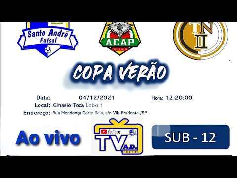 AD Santo André X ACAP Sub 12