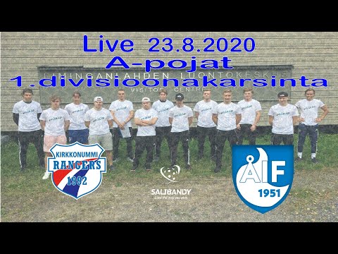 Rangers - AIF A-pojat (1.div. karsinta 23.8.2020)