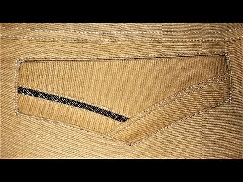 Sew a Welt pocket ( Designer ) Video