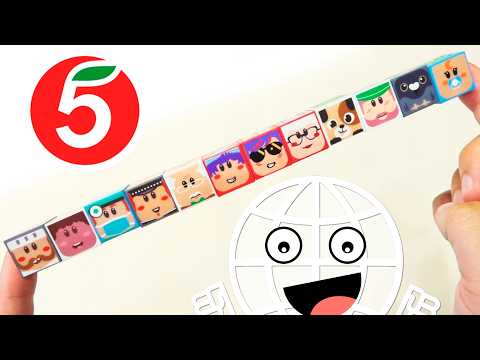 Рокубсы Пятерочка! Конструктор магнитные кубы и Монополия