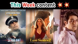 Upcoming Web Series And Movies Of June 2023(This Week) | Jio Cinema, Netflix, Zee5, Amazon Prime |