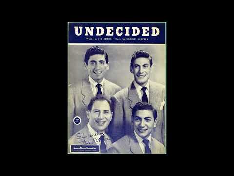 Undecided (1951) - The Ames Brothers (DES Stereo from mono)