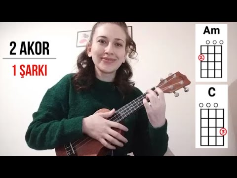 UKULELEYE YENİ BAŞLAYANLAR İÇİN 2 AKORLU ŞARKI - ATHENA ARSIZ GÖNÜL UKULELE